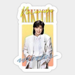 Momoko Kikuchi  // Retro 80s Fan Art Design Sticker